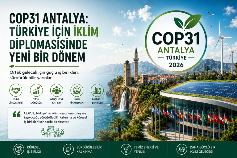 COP31 Antalya: Türkiye İçin İklim Diplomasisinde Yeni Bir Dönem