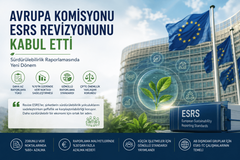 Avrupa Komisyonu ESRS Revizyonunu Kabul Etti: Sürdürülebilirlik Raporlamasında Yeni Dönem